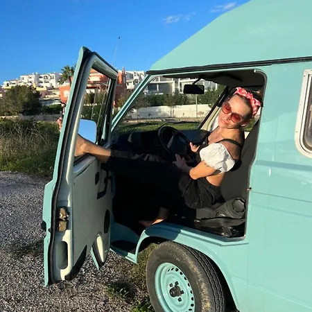 Luxury tent Rent A Blueclassics 's Campervan Vw T3 In Algarve Au Portugal, Portimao