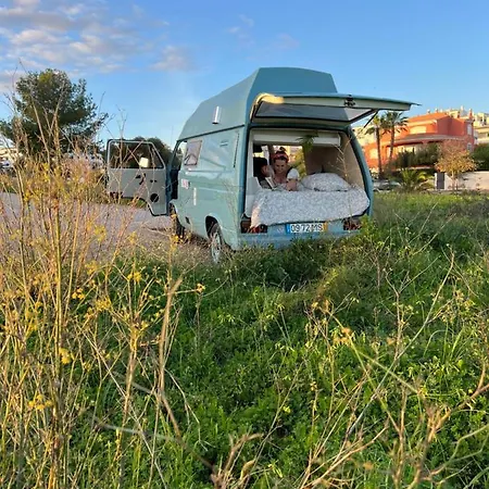 Luxury tent Rent A Blueclassics 's Campervan Vw T3 In Algarve Au Portugal, *